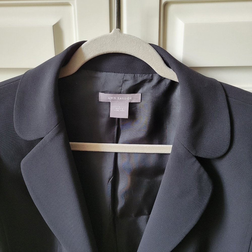 Ann Taylor Blazer Jacket 3 Button - image 3